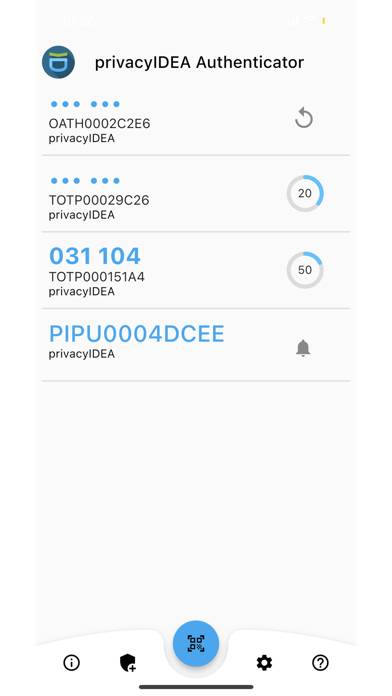 PrivacyIDEA Authenticator App screenshot #4