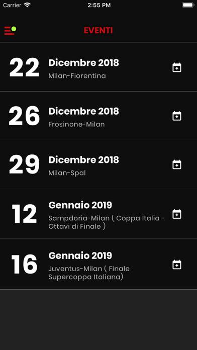 Curva Sud Milano App screenshot #3