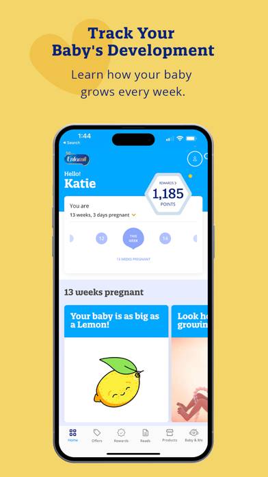 Enfamil: Baby Rewards Tracker App screenshot #1