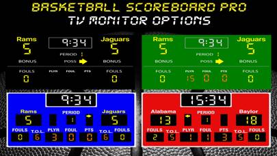 Basketball Scoreboard Pro App screenshot #1