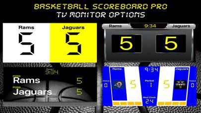 Basketball Scoreboard Pro App screenshot #3