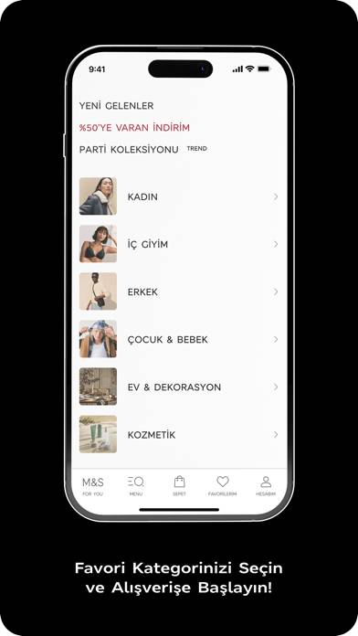 M&S TR: Online Moda Alışveriş App screenshot #2