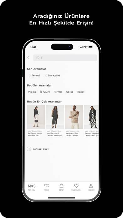 M&S TR: Online Moda Alışveriş Uygulama ekran görüntüsü #5