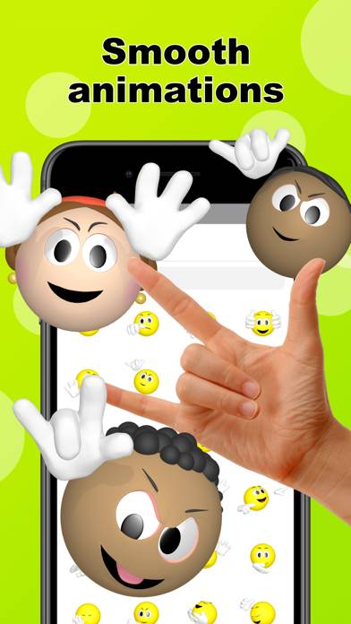Emoji plus gestures > Gemojis Скриншот приложения #3