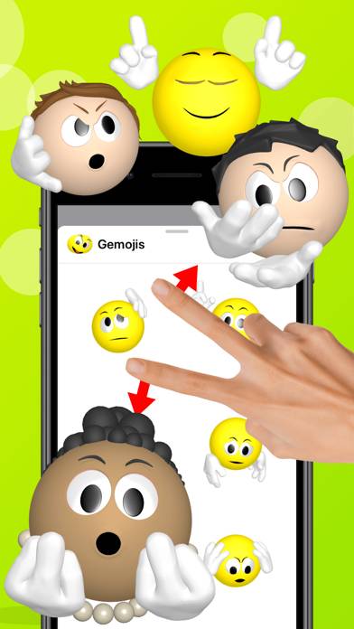 Emoji plus gestures > Gemojis Скриншот приложения #5