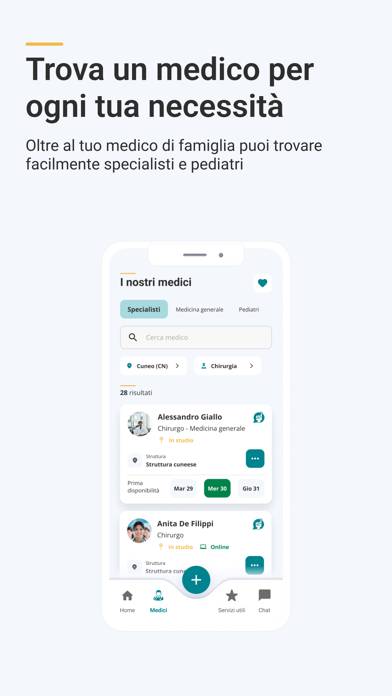 DoctorApp Paziente Schermata dell'app #3