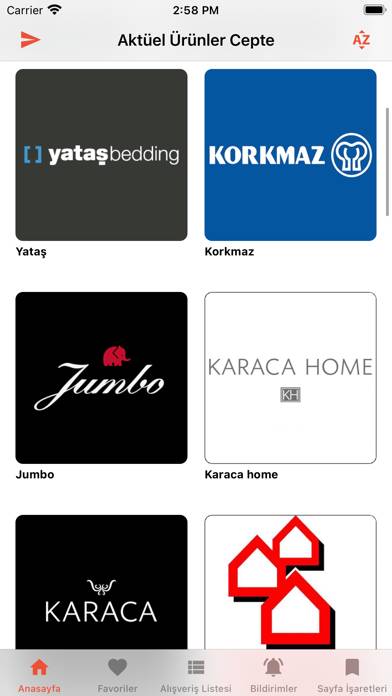 Aktüel Ürünler Cepte App screenshot