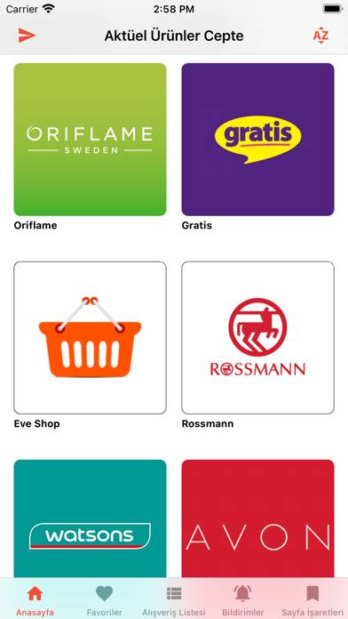 Aktüel Ürünler Cepte App screenshot