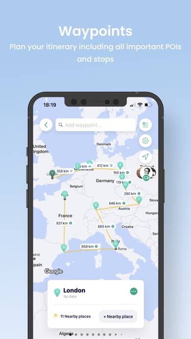 Lambus | Travel Planner App screenshot