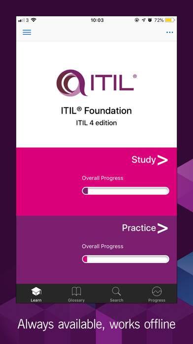 Official ITIL 4 Foundation App Schermata dell'app #1