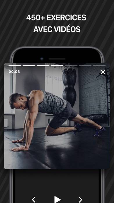 Workout Planner Muscle Booster Captura de pantalla de la aplicación #3