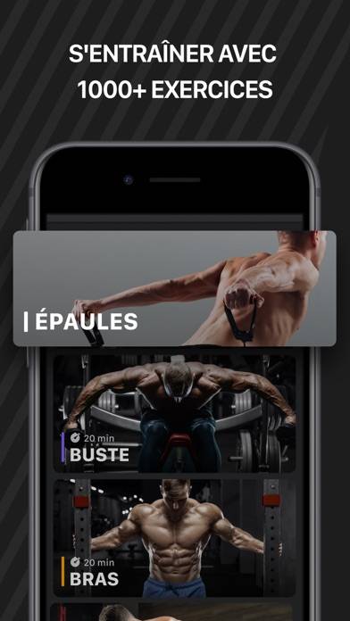 Workout Planner Muscle Booster Schermata dell'app #6