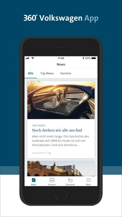 360° Volkswagen App App-Screenshot #1