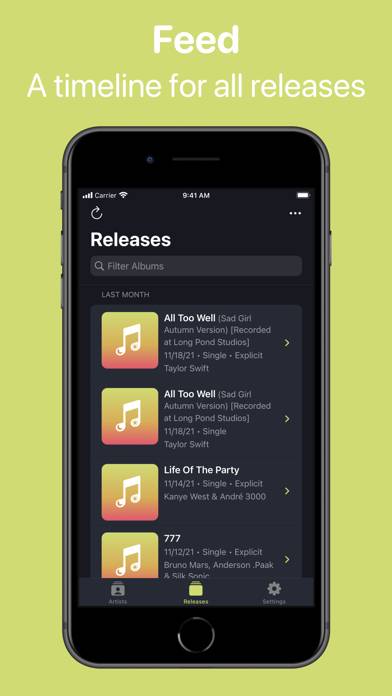 MusicDay App screenshot #1