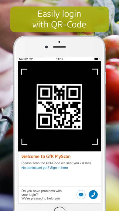 GfK MyScan App skärmdump #1