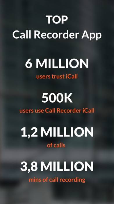 Call Recorder iCall Скриншот приложения #6