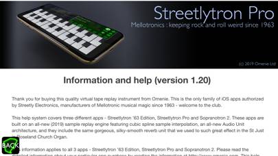 Mellotronics Streetlytron Pro App screenshot #2