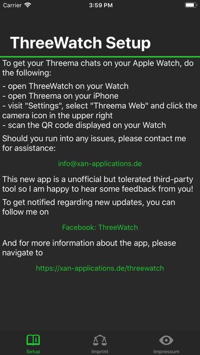 ThreeWatch for Threema App-Screenshot #2
