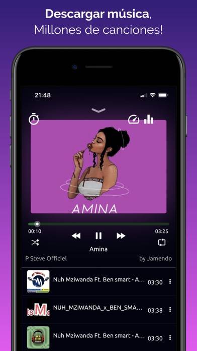 Music Video Player Offline MP3 Captura de pantalla de la aplicación #1