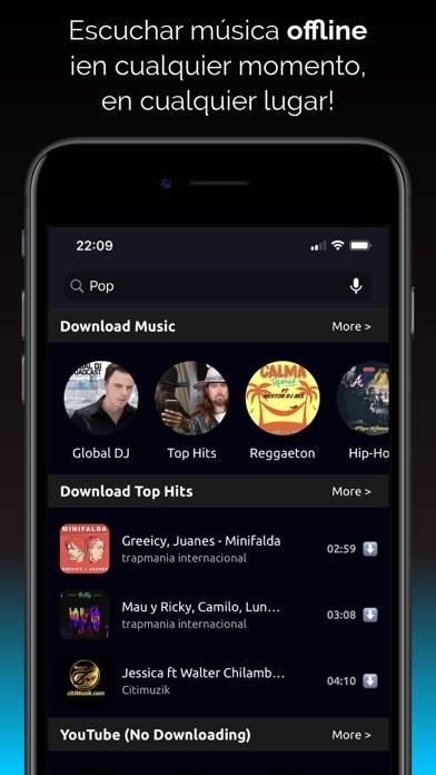 Music Video Player Offline MP3 Captura de pantalla de la aplicación #3