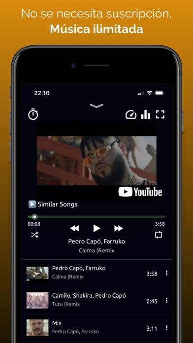 Music Video Player Offline MP3 App skärmdump #4