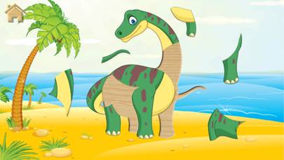 Dino Puzzle for Kids Full Game Captura de pantalla de la aplicación #2