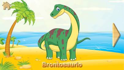 Dino Puzzle for Kids Full Game Captura de pantalla de la aplicación #4