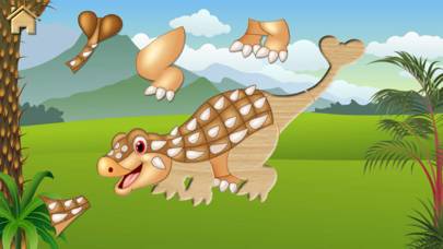 Dino Puzzle for Kids Full Game Captura de pantalla de la aplicación #5
