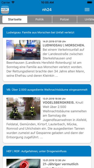 Nh24.de App-Screenshot #1