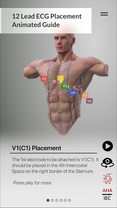 3D ECG Leads App-Screenshot #4