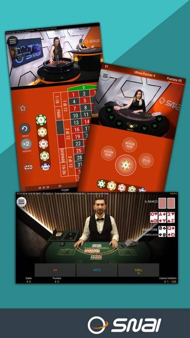 SNAI Live Casino Schermata dell'app #4