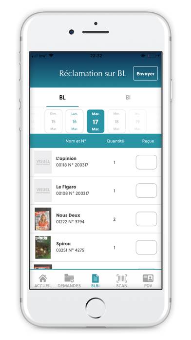 Portail Diffuseur capture d'écran
