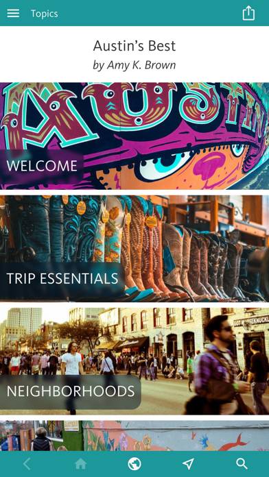 Austin’s Best: TX Travel Guide App screenshot #1