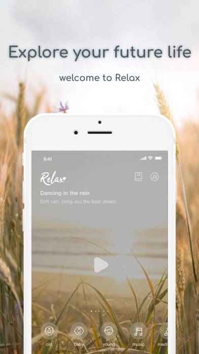 Relax：Your Future Partner App-Screenshot #4
