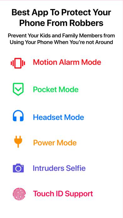 Security Alarm - AntiTheft Pro screenshot