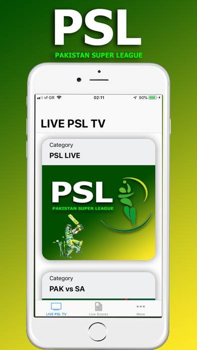 Live Psl Tv Schermata dell'app #2
