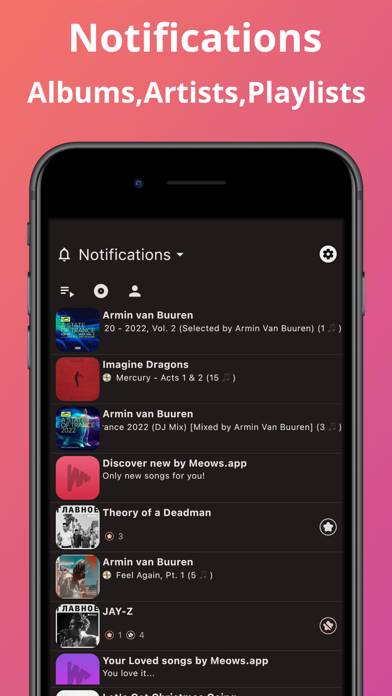 Player for Apple Music: Meows App screenshot