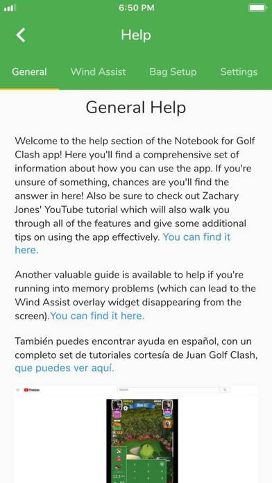 Notebook for Golf Clash App screenshot #5