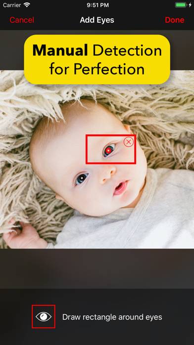 Red Eye Fix Schermata dell'app #5