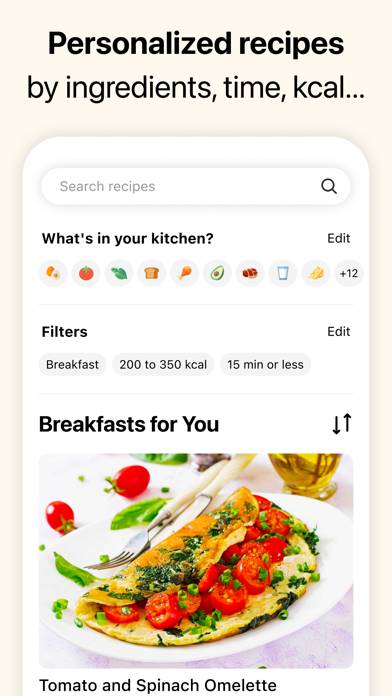 Fitia: Diet & Meal Planner Captura de pantalla de la aplicación #3