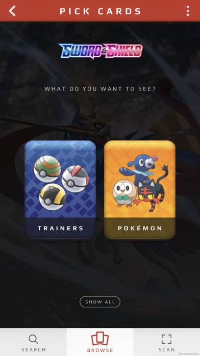 Pokémon TCG Card Dex Capture d'écran de l'application #2