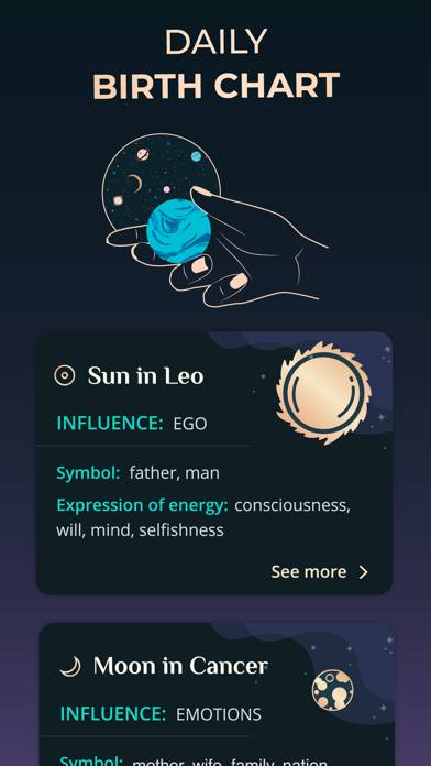 Astroline: Astrology Horoscope Capture d'écran de l'application #3