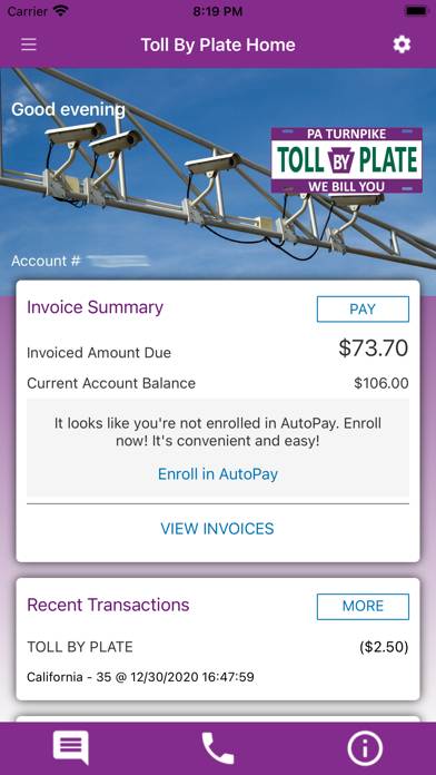 PA Toll Pay App screenshot #5