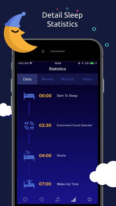 Sleeptic Schermata dell'app #1