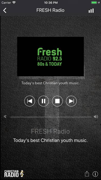 Christian Online Music Radio App-Screenshot #4