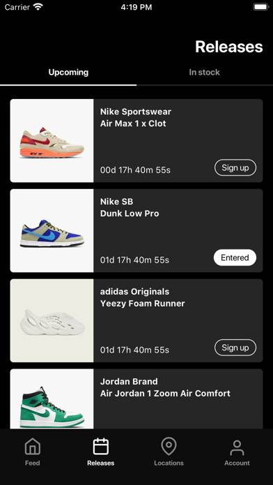 Sneakersnstuff App-Screenshot #5