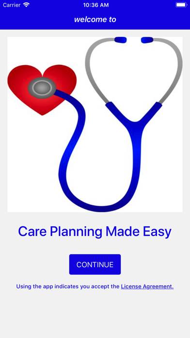 Care Planning Made Easy App screenshot #1