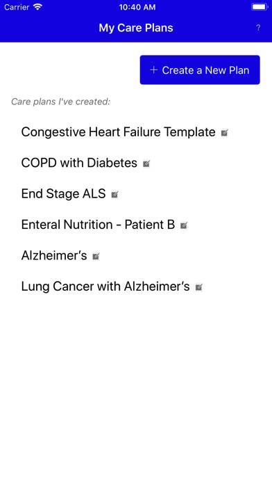 Care Planning Made Easy App screenshot