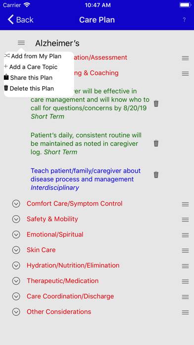 Care Planning Made Easy App screenshot #4