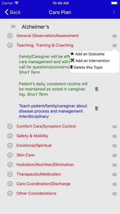 Care Planning Made Easy App screenshot